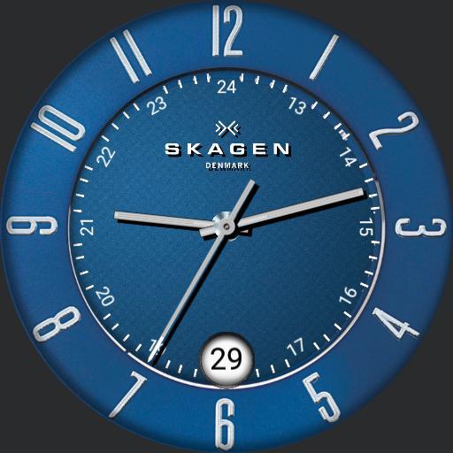 Skagen Blue Dial  T233XLTMN