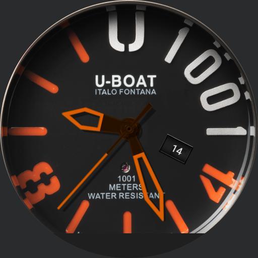 U Boat 1001 Classico  5868 Orange