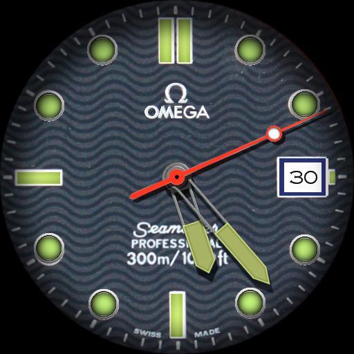 Omega Profesional Seamaster Blue Dial