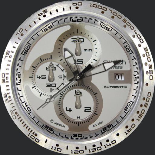 Swatch Right Track Chrono Automatic