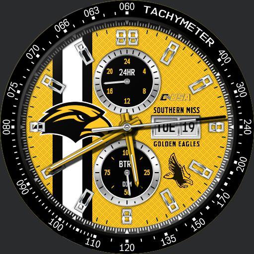 Southern Miss Golden Eagles Modular Racer by QWW