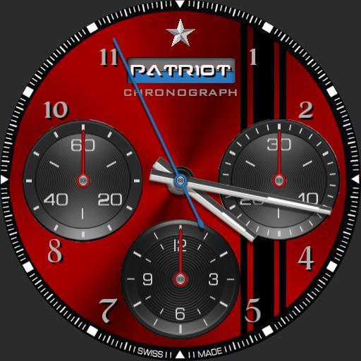 Patriot Chronograph Red