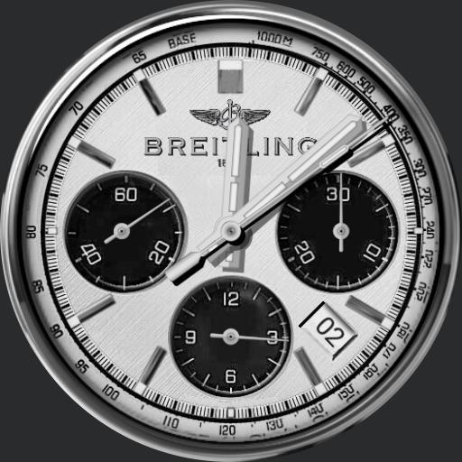 Breitling 1884 Navitimer White Steel
