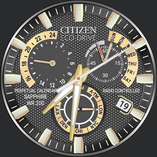 Citizen Eco-Drive Perpetual Chrono AT4004-52E