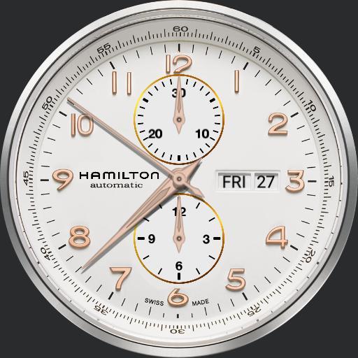Hamilton White Chrono