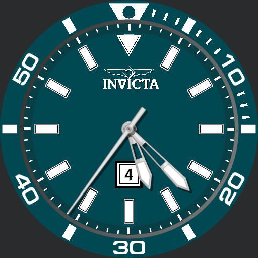 In-Victa Dive Watch Tribute Midnight Green