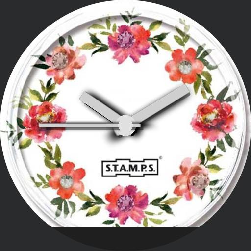 S.T.A.M.P.S. Diamond-Floral-Swarovski