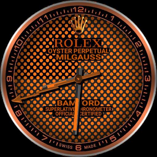 Rolex Milgauss Bamford Orange Dots