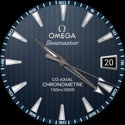 Omega Seamaster Chronometre Blue Dial