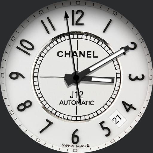 Chanel j12 white
