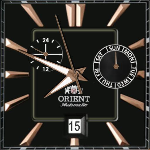 orient automatic watch face