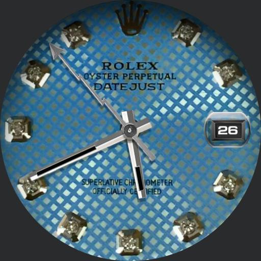 Rolex blue web