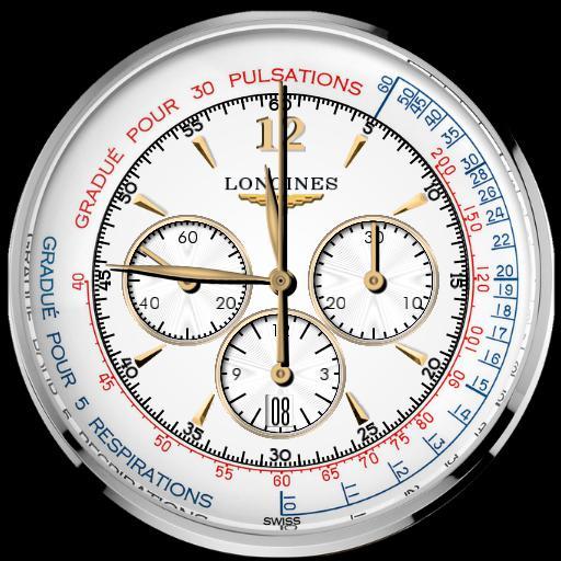 Longines Asthmometer-Pulsometer Chronograph