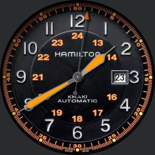 Tribute – Hamilton Khaki – black