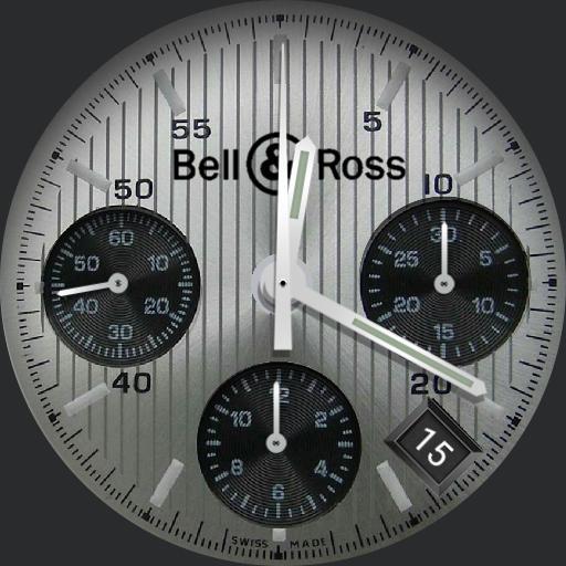 Bell & Ross silver stripe