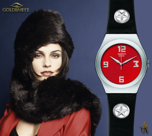 Swatch Bond Villain Series – Xenia Onatopp