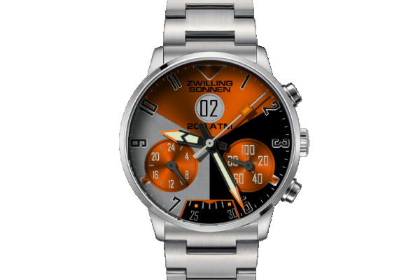 Zwilling Sonnen Orange Chrono