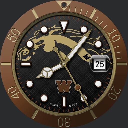 Western Michigan Broncos GronDiver by QWW