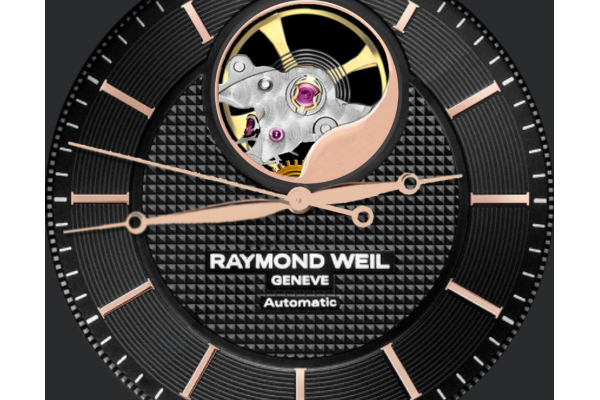 Raymond Weil Freelancer Open Heart Tribute