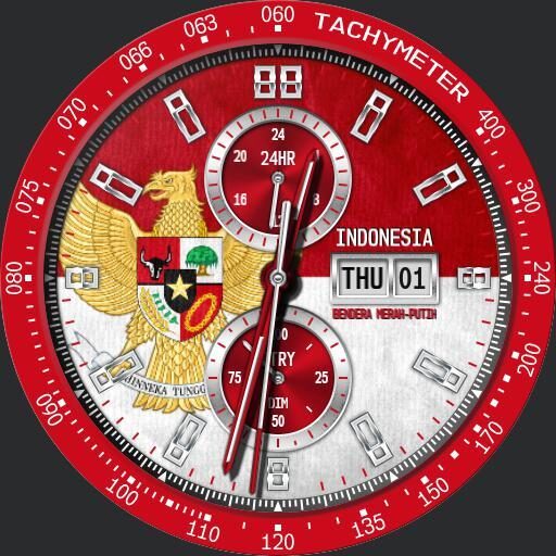 Flag of the Indonesia Modular Racer by QWW