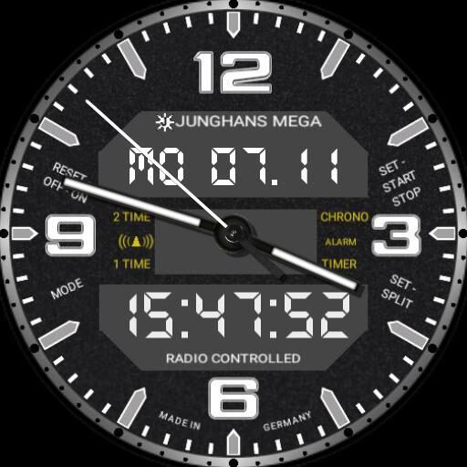 Junghans Mega Radiocontrolled Dark