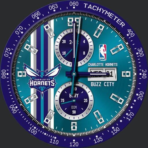 Charlotte Hornets NBA Modular Racer by QWW
