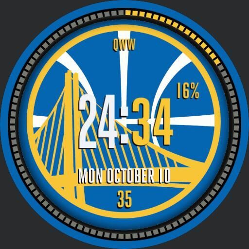 Golden State Warriors digital by QWW