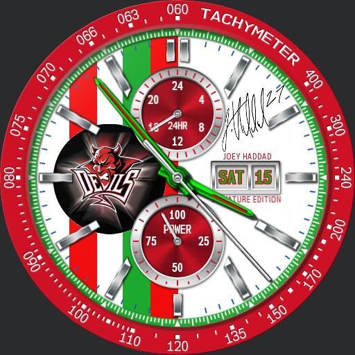 Cardiff Devils Joey Haddad signature edition