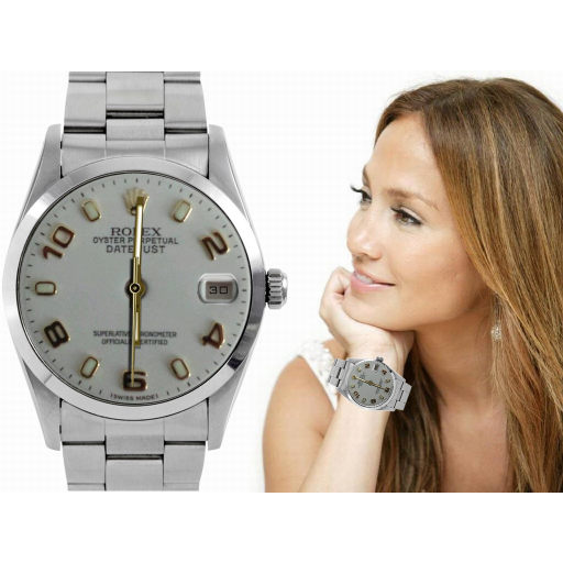 Rolex Date Stainlees Stell