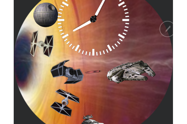 Millennium Falcon Black Hole