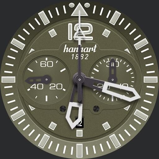 Hanhart Primus Survivor Pilot with slo lume