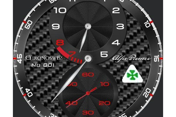 Chronoswiss Regulator Alfa Romeo Quadrifoglio Edition