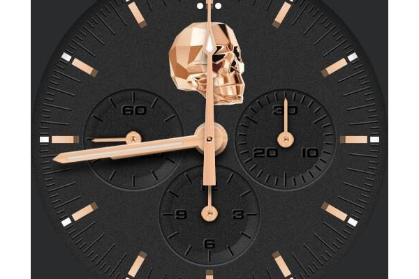 Rose Gold Skull