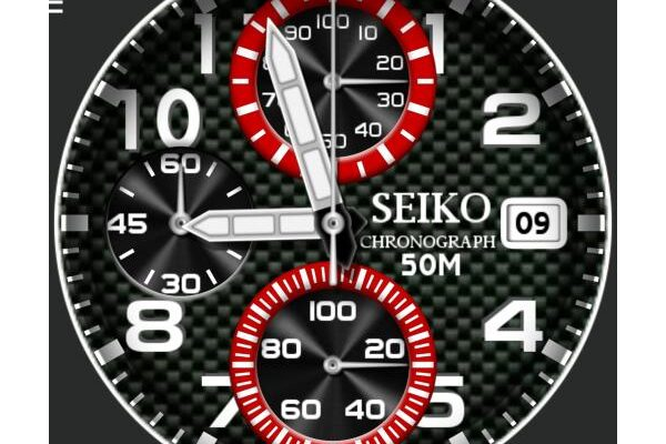 Seiko Red Chrono