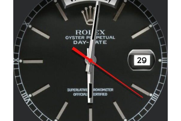Rolex day date black