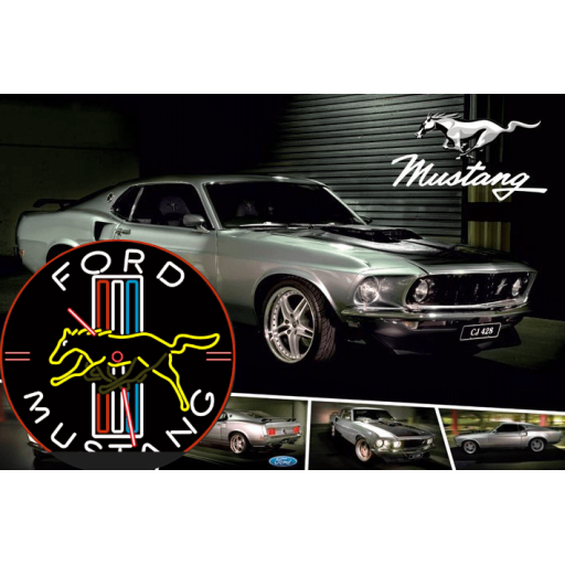 Ford Mustang Neon Watch