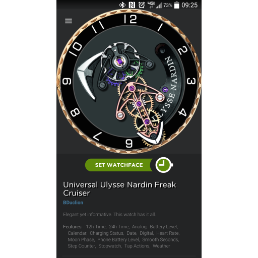 Universal Ulysse Nardin Freak Cruiser Copy