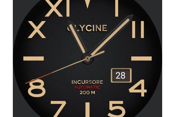 Glycine Incursore California rose dial 200mt