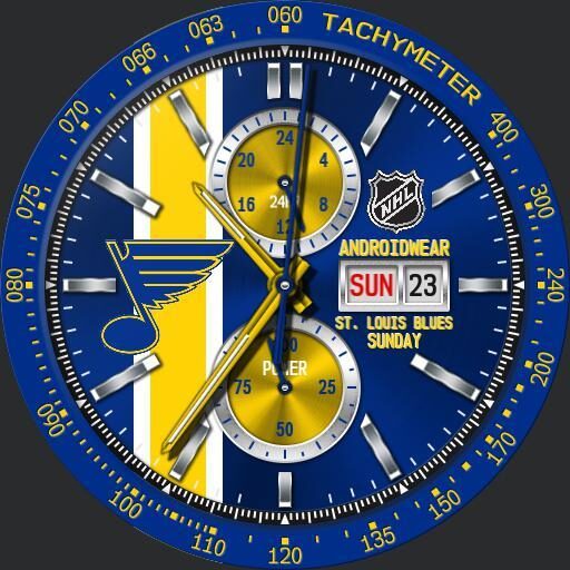 St. Louis Blues Retro NHL Modular Racer by QWW