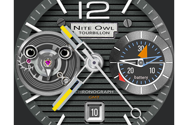 Owl Look in the Mirror Tourbillon, Chrono, GMT