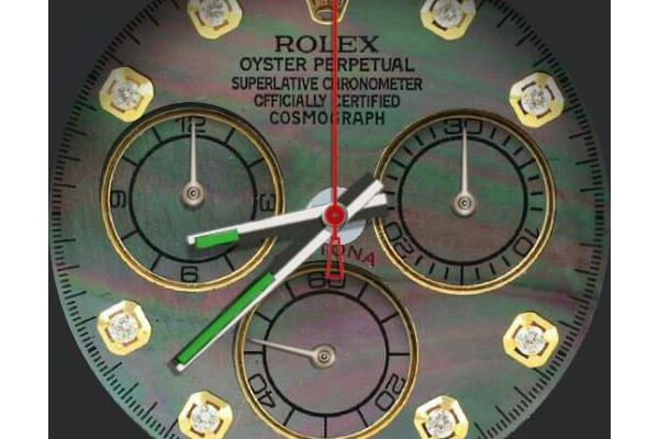 Rolex daytona green