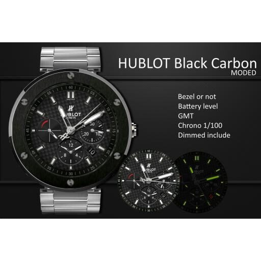 Hublot Carbon Black Moded