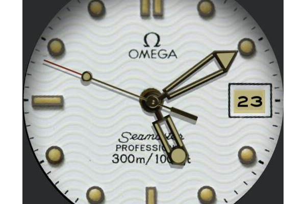 Omega seamaster white