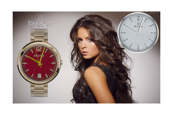 Bulova Red & White