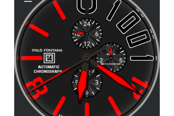 U-Boat Red Chronograph