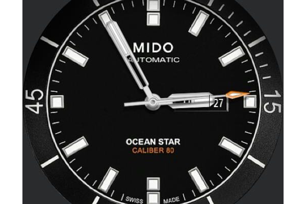 Mido ocean star calibre 80 black