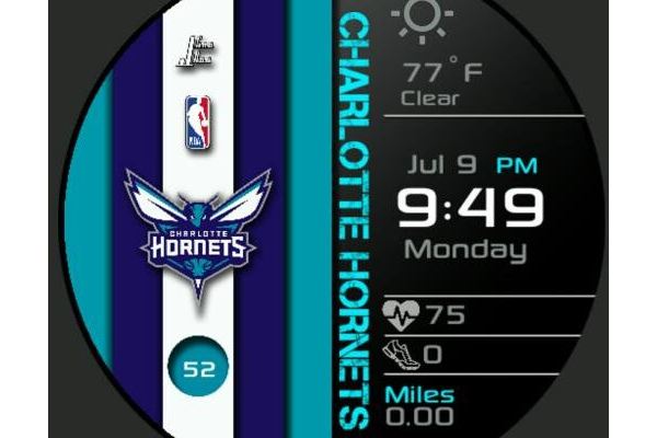 Hornets Striped Digital