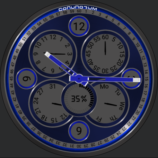 Simple blue