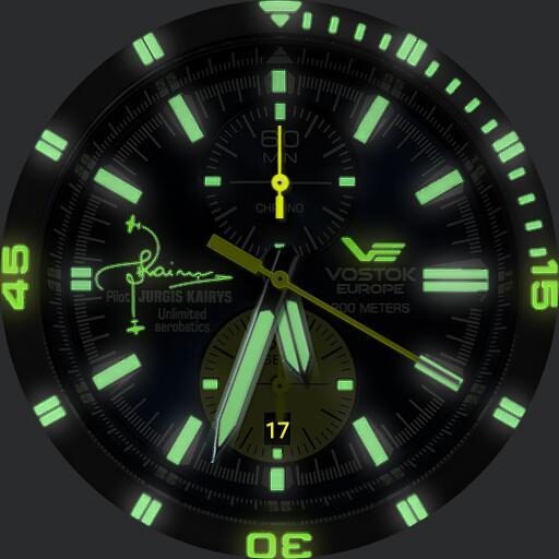 Vostok Europe Yurgis Kairys slo glo options