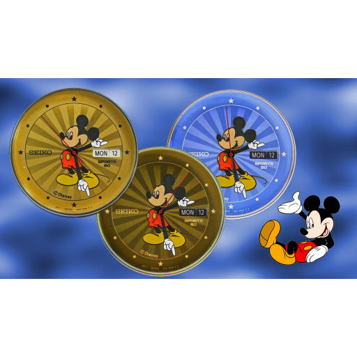Seiko Mickey Sports 50 (Triple)